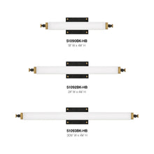 Load image into Gallery viewer, Rollins Led Bath Vanity Light in Detail.
