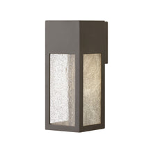 Load image into Gallery viewer, Rook Outside Area Led Wall Light in Bronze/Medium.
