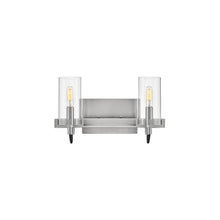 Load image into Gallery viewer, Ryden Bath Vanity Light in Brushed Nickel (2-Light).
