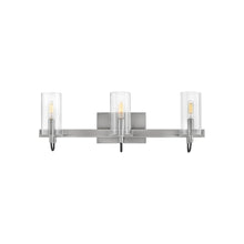 Load image into Gallery viewer, Ryden Bath Vanity Light in Brushed Nickel (3-Light).
