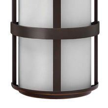 Load image into Gallery viewer, Saturn Outside Area Wall Light in Detail.
