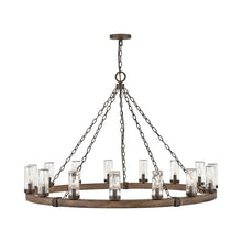 Load image into Gallery viewer, Sawyer Outdoor Chandelier in Sequoia (15-Light).
