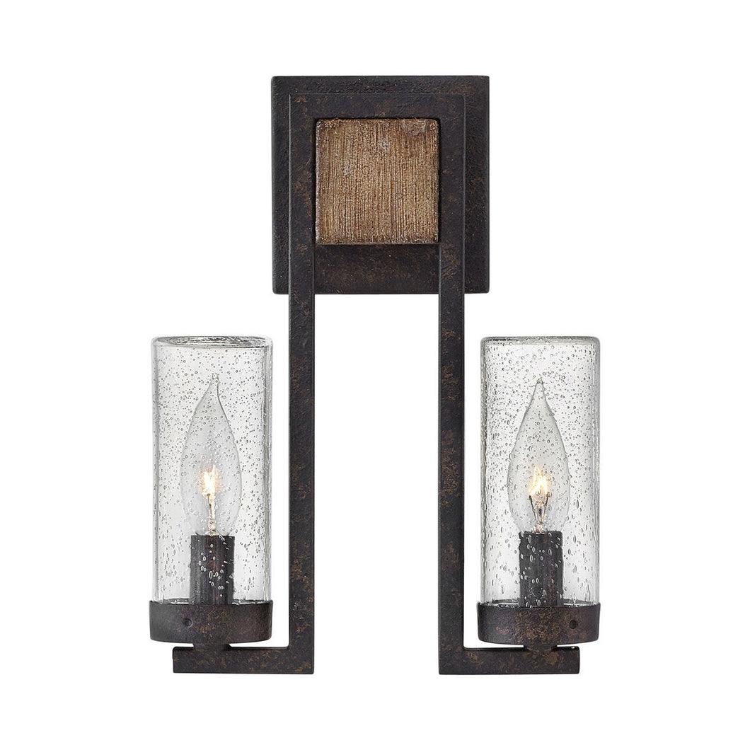Sawyer Outside Area Wall Light in Sequoia.