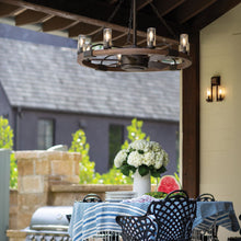 Load image into Gallery viewer, Sawyer Outdoor Wall Light in living room.
