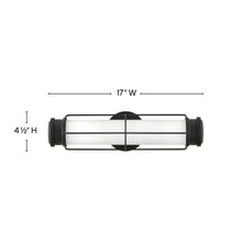 Load image into Gallery viewer, Saylor Led Bath Vanity Lightin in line drawing.
