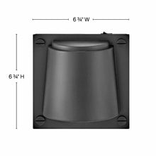 Load image into Gallery viewer, Scout LED Wall Light - line drawing.

