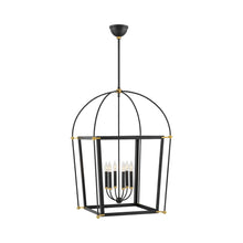 Load image into Gallery viewer, Selby Chandelier in Large/Black.
