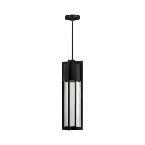 Shelter Outside Area Pendant Light in Black.
