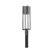Load image into Gallery viewer, Shelter Outside Area Post Light in Hematite.
