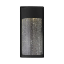 Load image into Gallery viewer, Shelter Outside Area Wall Light in Small Half-Round/Black.
