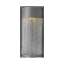 Load image into Gallery viewer, Shelter Outside Area Wall Light in Large Half-Round/Hematite.
