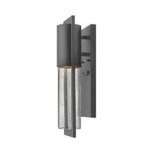 Load image into Gallery viewer, Shelter Outside Area Wall Light in X-Small Round/Hematite.
