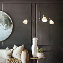 Load image into Gallery viewer, Sinclair Chandelier living room.

