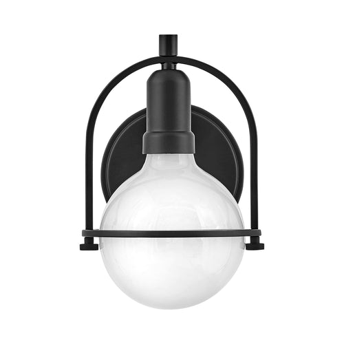 Somerset Bath Wall Light in Black.