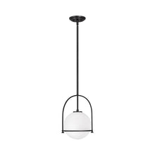 Load image into Gallery viewer, Somerset Pendant Light in Medium/Black.
