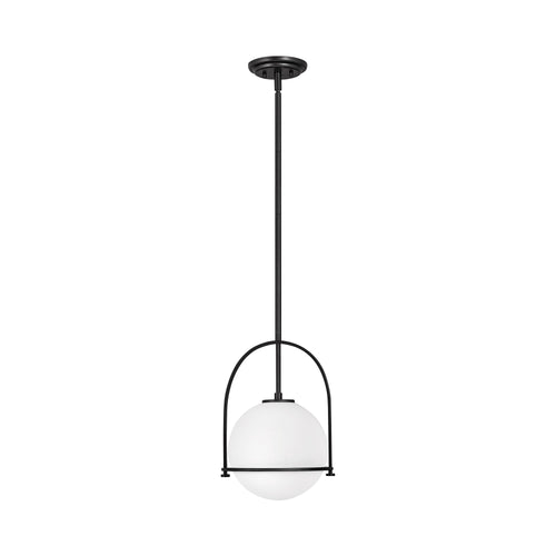 Somerset Pendant Light in Black.