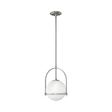Load image into Gallery viewer, Somerset Pendant Light in Medium/Brushed Nickel.
