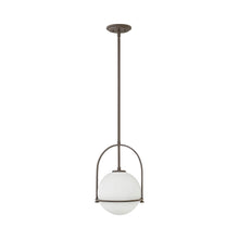 Load image into Gallery viewer, Somerset Pendant Light in Medium/Buckeye Bronze.
