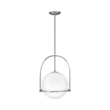 Load image into Gallery viewer, Somerset Pendant Light in Large/Brushed Nickel.
