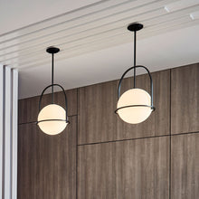 Load image into Gallery viewer, Somerset Pendant Light in dining room.
