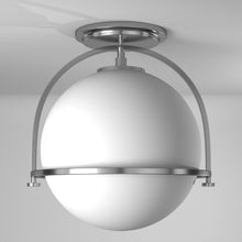 Load image into Gallery viewer, Somerset Semi Flush Mount Ceiling Light in Detail.
