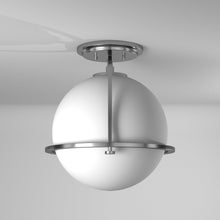 Load image into Gallery viewer, Somerset Semi Flush Mount Ceiling Light in Detail.
