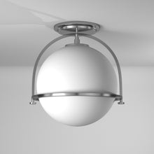 Load image into Gallery viewer, Somerset Semi Flush Mount Ceiling Light in Detail.
