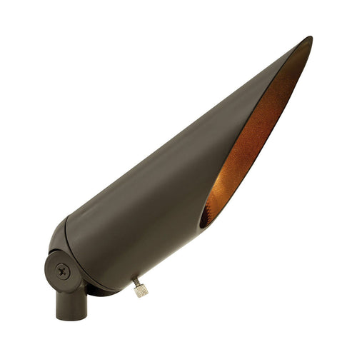Spot Light With Long Cowl in Bronze.