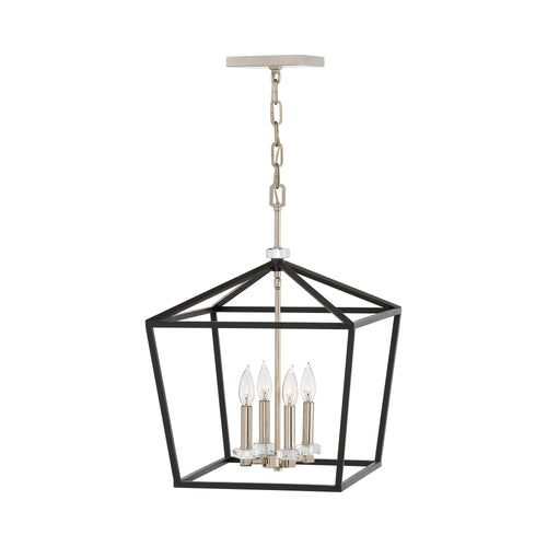 Stinson Chandelier in Black.