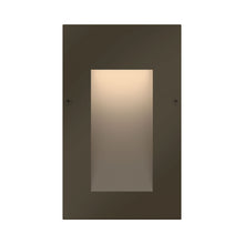 Load image into Gallery viewer, Taper LED Step Light in Vertical/Bronze.

