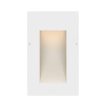 Load image into Gallery viewer, Taper LED Step Light in Vertical/Satin White.
