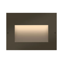 Load image into Gallery viewer, Taper LED Step Light in Horizontal/Bronze.
