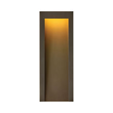 Load image into Gallery viewer, Taper Outdoor LED Wall Light in Textured Oil Rubbed Bronze (Large).
