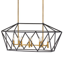 Load image into Gallery viewer, Theory Linear Pendant Light in Detail.
