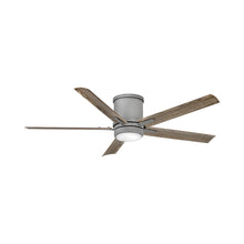Load image into Gallery viewer, Vail Led Flush Mount Ceiling Fan in Graphite.
