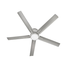 Load image into Gallery viewer, Vail Led Flush Mount Ceiling Fan in Detail.
