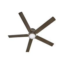 Load image into Gallery viewer, Vail Led Flush Mount Ceiling Fan in Detail.
