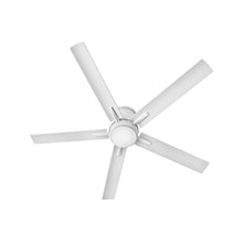 Load image into Gallery viewer, Vail Led Flush Mount Ceiling Fan in Detail.
