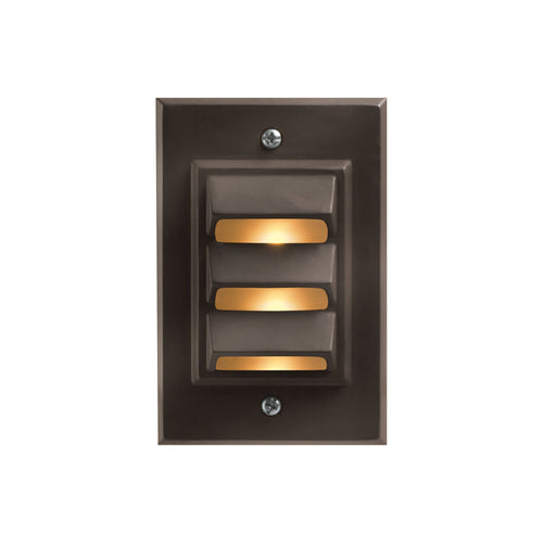 Vertical Deck Light in Bronze.