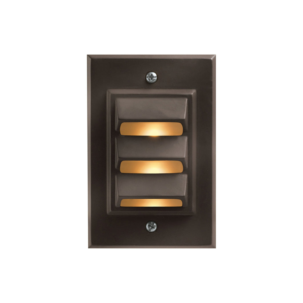 Vertical Deck Light in Bronze.