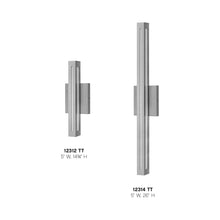 Load image into Gallery viewer, Vue Outdoor LED Wall Light in Detail.
