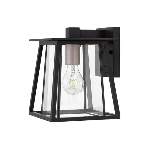 Walker Outside Area Wall Light in Black.