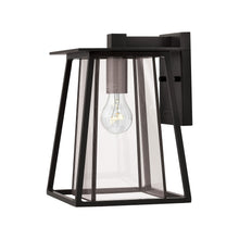 Load image into Gallery viewer, Walker Outdoor Wall Light in Small/Black.
