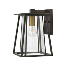Load image into Gallery viewer, Walker Outdoor Wall Light in Small/Buckeye Bronze.
