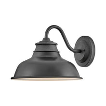 Load image into Gallery viewer, Wallace Outdoor Wall Light in Aged Zinc.
