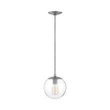 Load image into Gallery viewer, Warby Pendant Light in Polished Antique Nickel.
