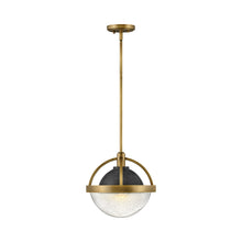Load image into Gallery viewer, Watson Pendant Light in Heritage Brass.
