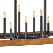 Load image into Gallery viewer, Wells Linear Pendant Light in Detail.
