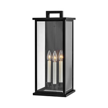 Load image into Gallery viewer, Weymouth Outdoor Wall Light in Large/Black.
