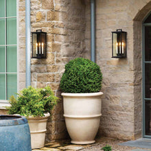 Load image into Gallery viewer, Weymouth Outdoor Wall Light in Outside Area.
